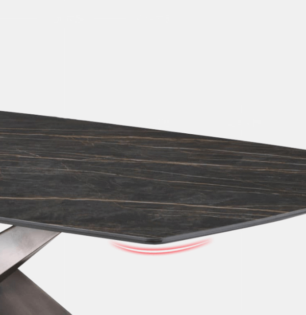 Masa dining Stone 160x80x75cm - imagine 3