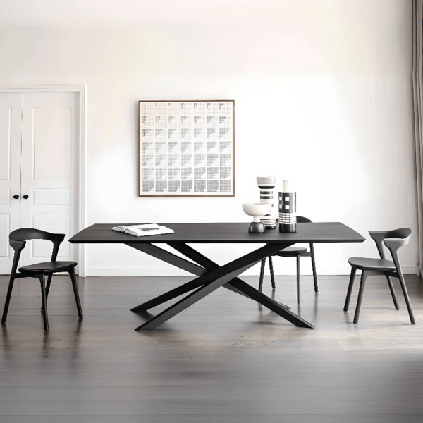 Masa dining dreptunghiulară  200x80x75 cm - imagine 3