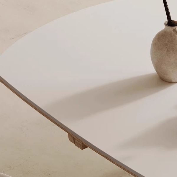 Masa dining extensibila din lemn masiv Julliet Oak - imagine 6