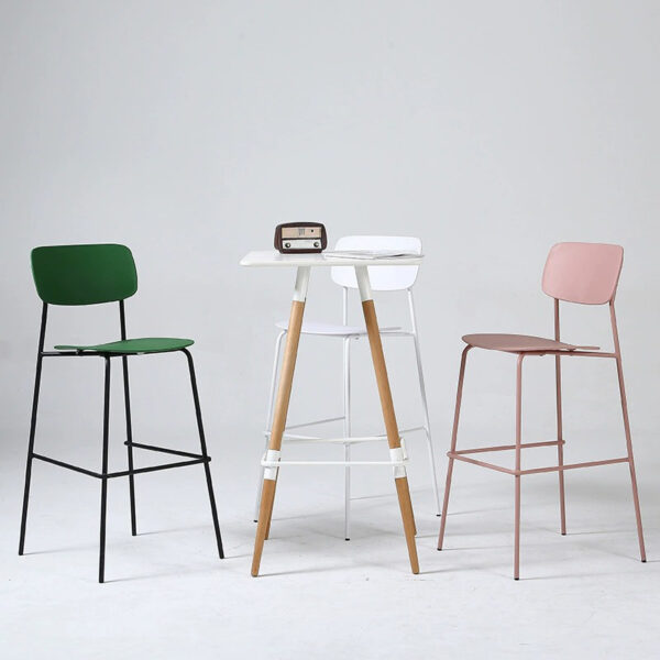 Scaun bar Slim Green - imagine 3
