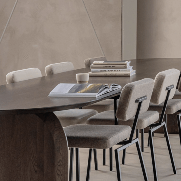 Masa de dining din lemn de pin Aura 120x60x75 cm - imagine 6