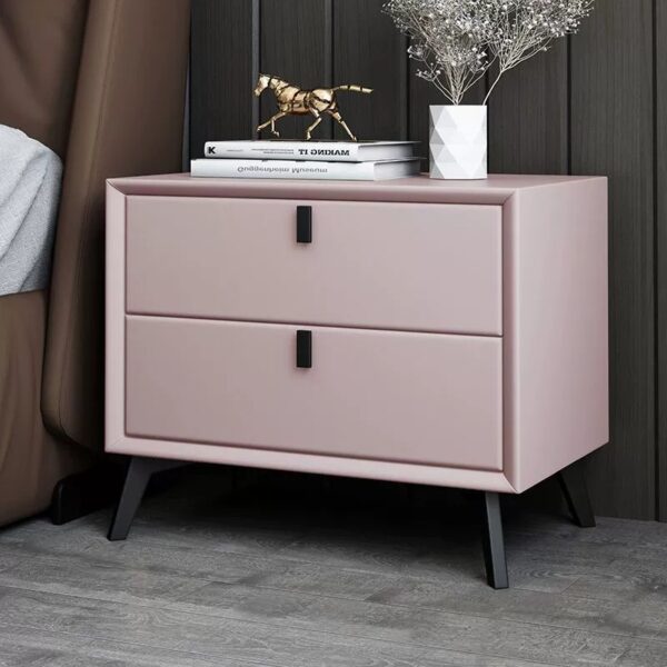 Noptieră premium din MDF Paris Pink - imagine 3