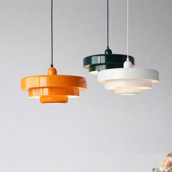 Pendul modern cu design geometric - imagine 2