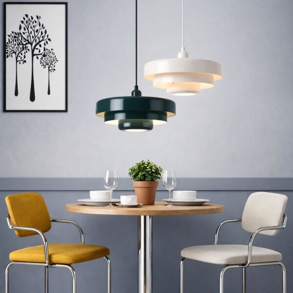 Pendul modern cu design geometric - imagine 4