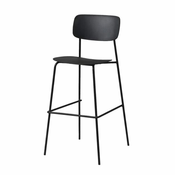 Scaun bar Slim Black - imagine 4