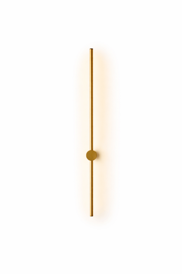 Aplica LED Slim Gold lumina neutra 80 cm - imagine 2